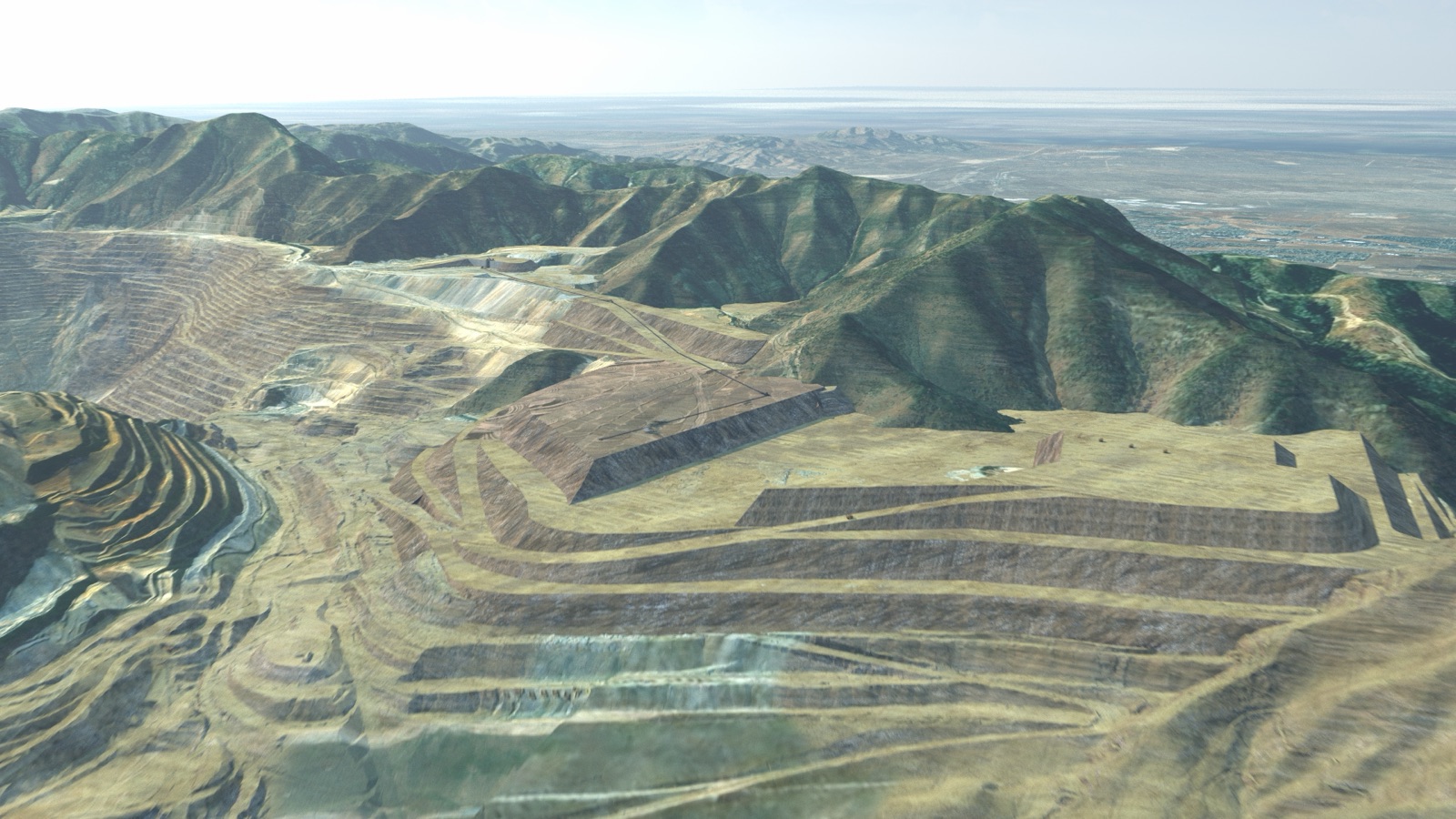 Waste IPCC at pit crest